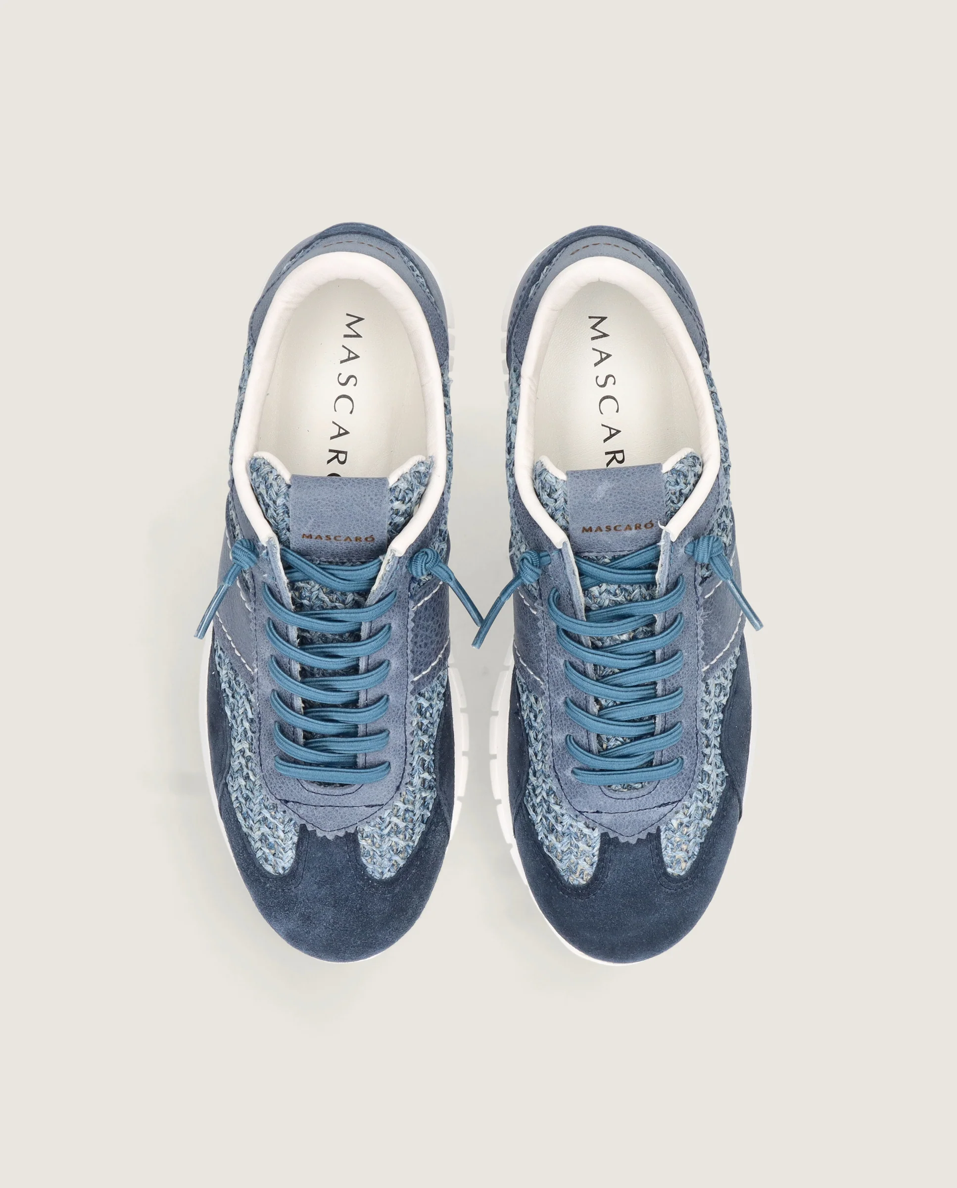 Zapatos Steffi Azules Tejidos - Image 2
