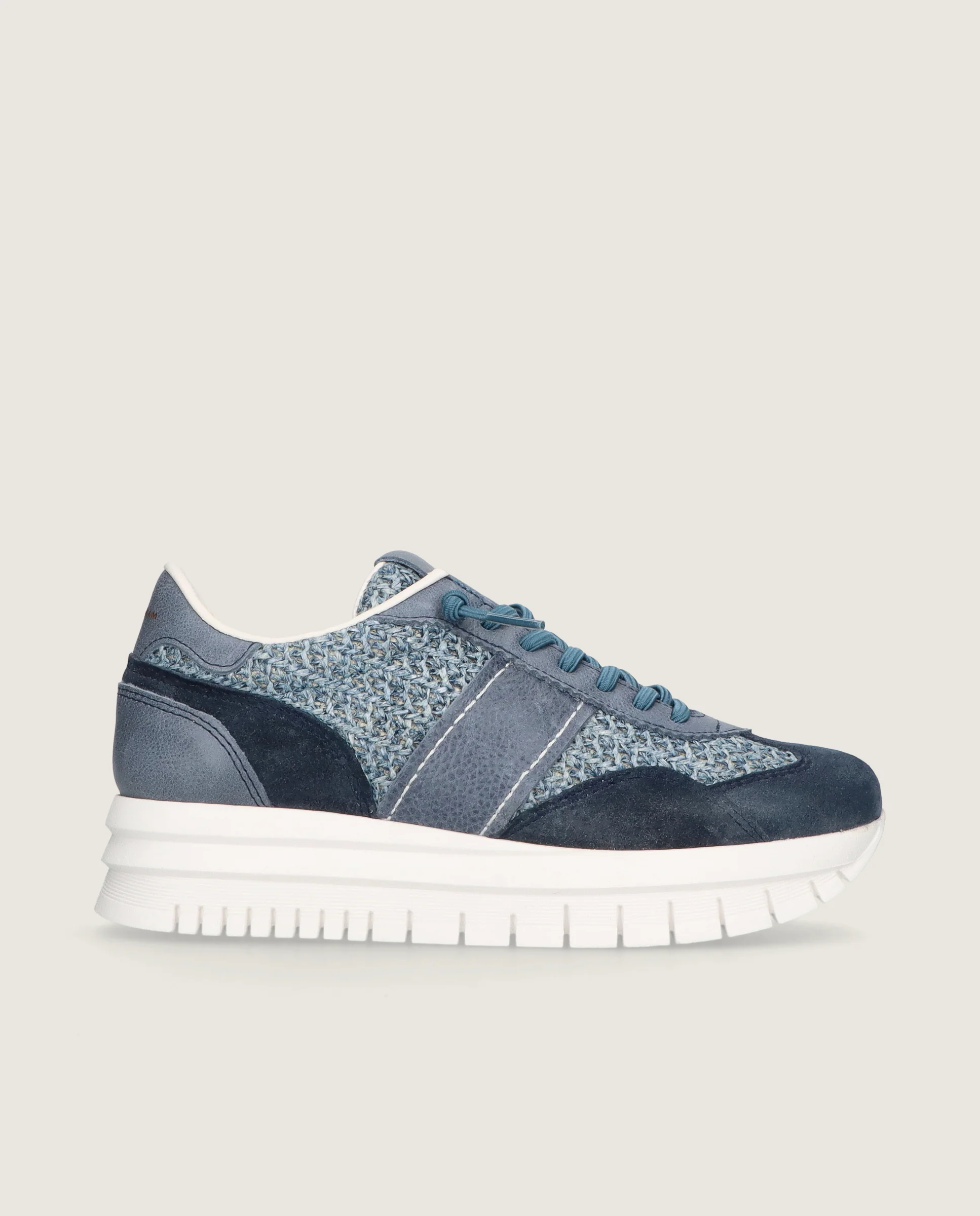 Zapatos Steffi Azules Tejidos - Image 3